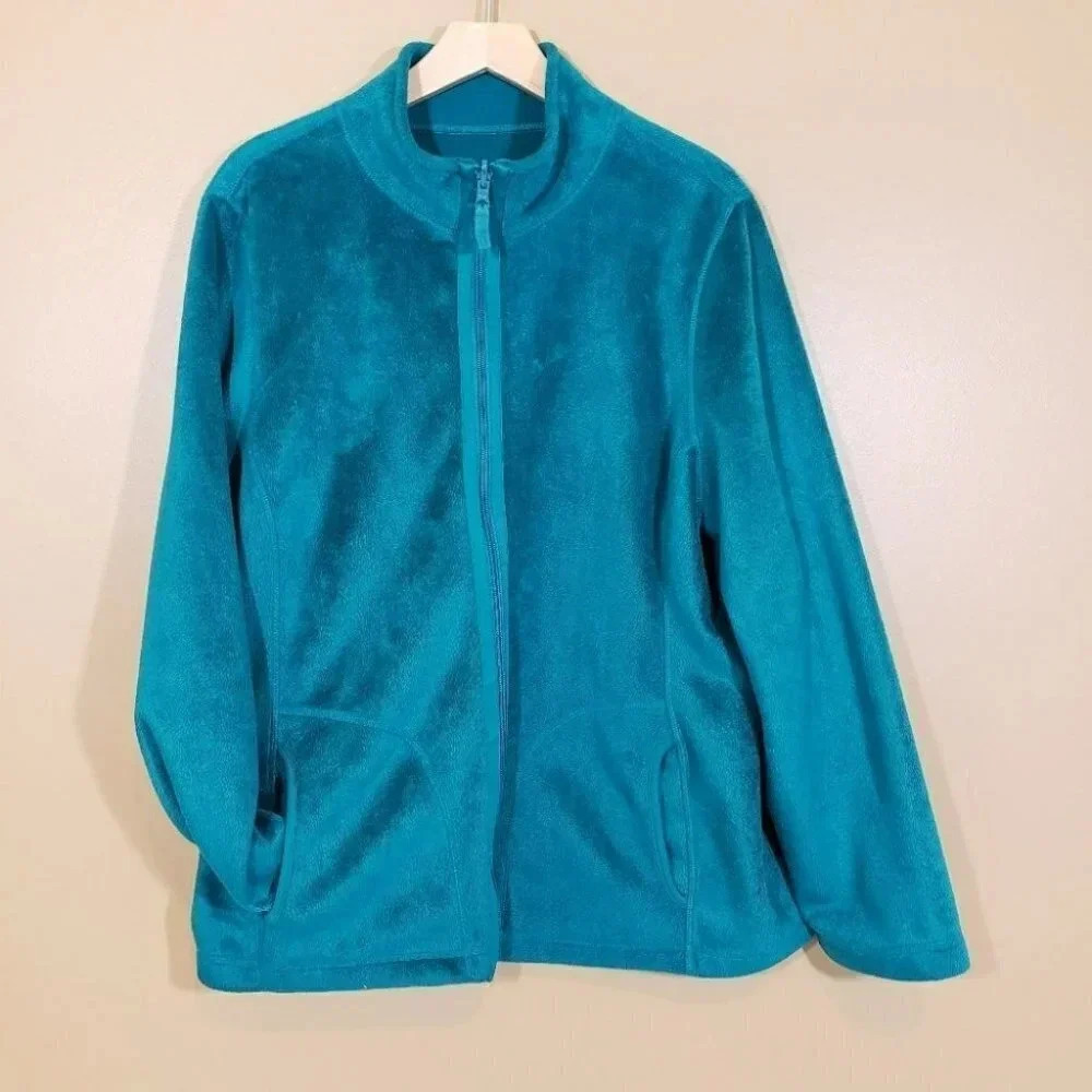 Style & co. Sport reversible green jacket size XL